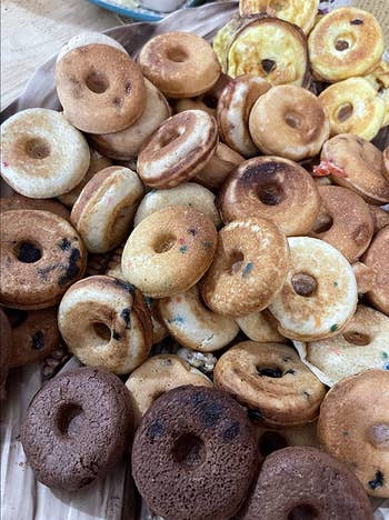 Assorted mini donuts